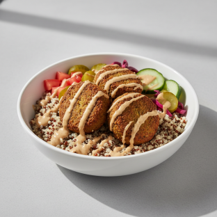 Falafel Bowl with Quinoa