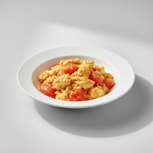 Scrambled Eggs with Tomato