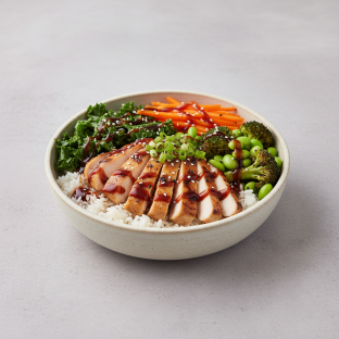 Chicken Samurai Bowl with Rice Chicken Samurai Bowl with Rice