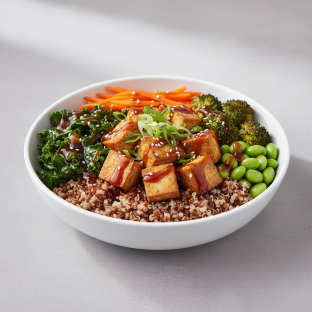 Tofu Samurai Bowl with Quinoa Tofu Samurai Bowl with Quinoa