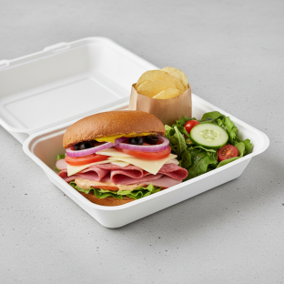 Gluten Free The Original Sandwich Box with Side Salad and Chips