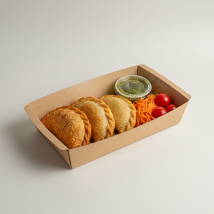 Gluten Free - Spicy Protein Argentinian Empanada Box [Small]