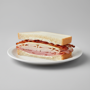 No. 8 Club Sub on White