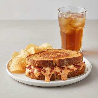 Cracklin’ Pimento Cheese Melt Sandwich