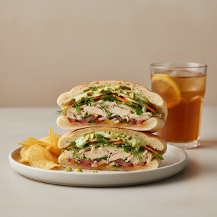 Schug Chicken Salad Pita Sandwich