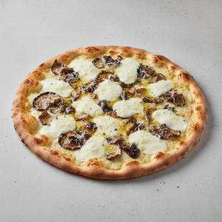 Wild Mushroom & Truffle Oil Thin Crust Pizza