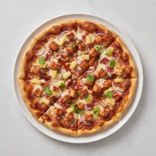 BBQ Chicken Thin Crust Pizza