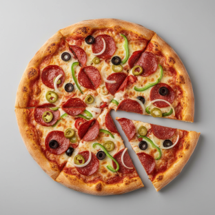 Italian Combo Thin Crust Pizza