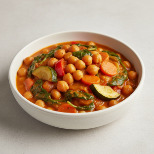 Spinach Chickpea Curry