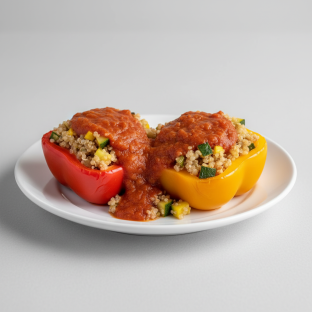 Quinoa Stuffed Bell Peppers