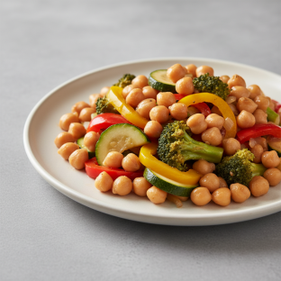 Garbanzo Bean Stir Fry