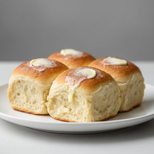 Dinner Rolls with Butter
