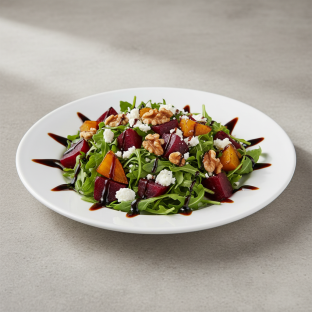 Roasted Fresh Beets Salad