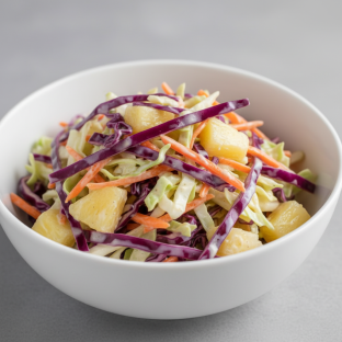 Pineapple Coleslaw