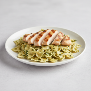 Bow Tie Pasta with Chicken Breast