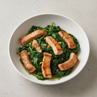 Pork Tenderloin Florentine Style