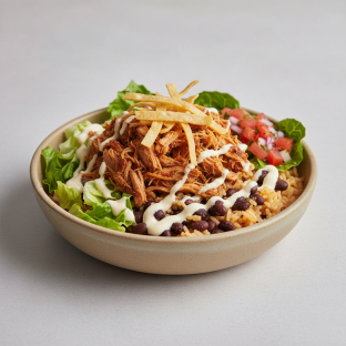 Chicken Tostada Bowl