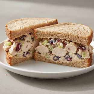 Chicken Salad Whole Wheat Sandwich (NO tomatoes)