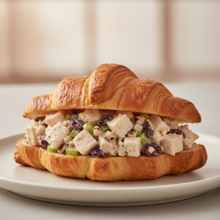 Chicken Salad Croissant Sandwich (NO tomatoes)