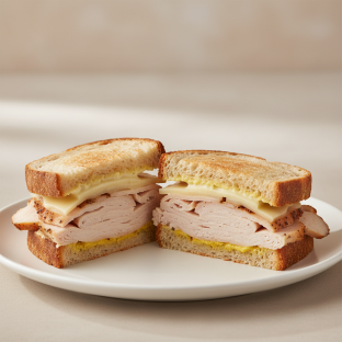 Roasted Turkey Sourdough Sandwich (NO tomatoes)