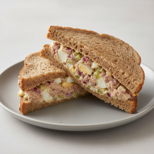 Tuna Salad Whole Wheat Sandwich (NO tomatoes)