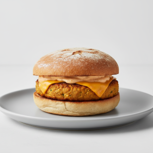 Veggie Sourdough Burger (NO tomatoes)