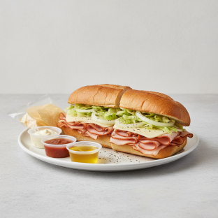 Tomato Free Maple Turkey Hoagie Meal