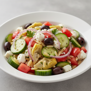 Greek Orzo Salad