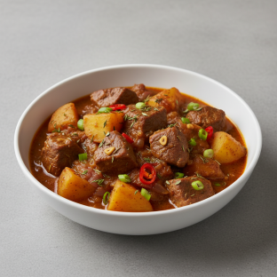 Spicy Jamaican Beef Curry