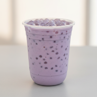 Taro Sago Yogurt Smoothie