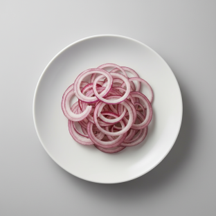Sliced Red Onion Sliced Red Onion