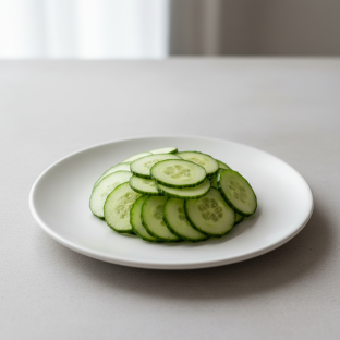 Sliced Cucumber Sliced Cucumber