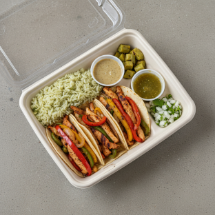 Chicken Fajita Taco Box