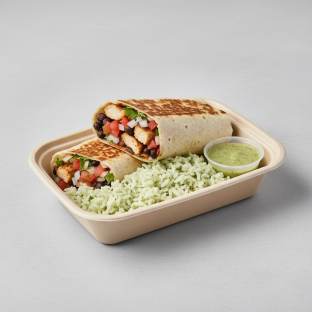 Chicken Fajita Burrito Box