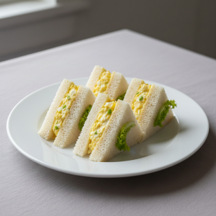 Egg Salad Tea Sandwich
