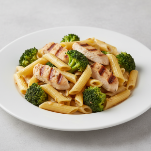 Gluten Free Penne, Broccoli and Grilled Chicken Gluten Free Penne, Broccoli and Grilled Chicken
