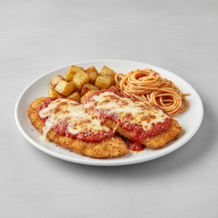 Chicken Parm and Pasta Chicken Parm and Pasta