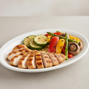 Grilled Chicken with Grilled Veggies Grilled Chicken with Grilled Veggies