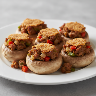 Gluten Free Stuffed Mushrooms