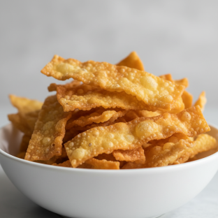 Crunchy Wonton Strips