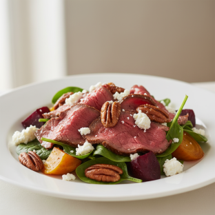 Beet Salad with Beef