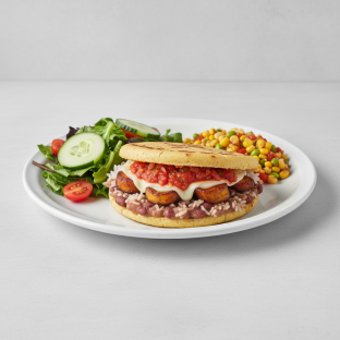 Farmers Arepa with Sides