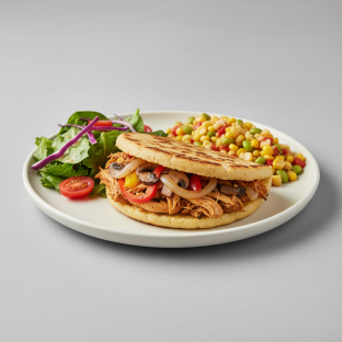 California Arepa with Sides