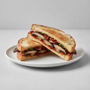 Portobello Mushroom Panini (VEGAN)