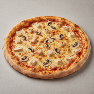 Traditional Chicken and Mushroom Pizza (12")