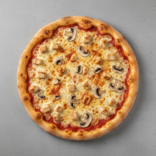 Traditional Chicken and Mushroom Pizza (16")