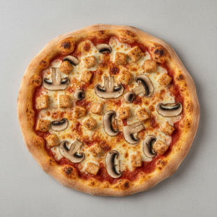 Gluten Free Chicken and Mushroom Pizza (10")