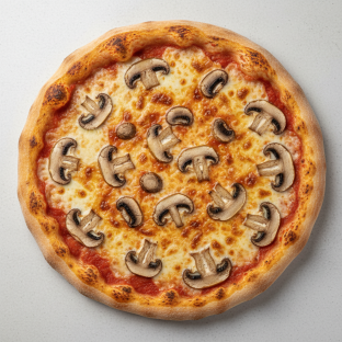 Traditional Mushroom Pizza (12")