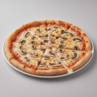Traditional Mushroom Pizza (14")