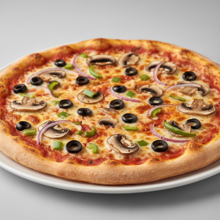 Traditional Veggie Pizza (12")